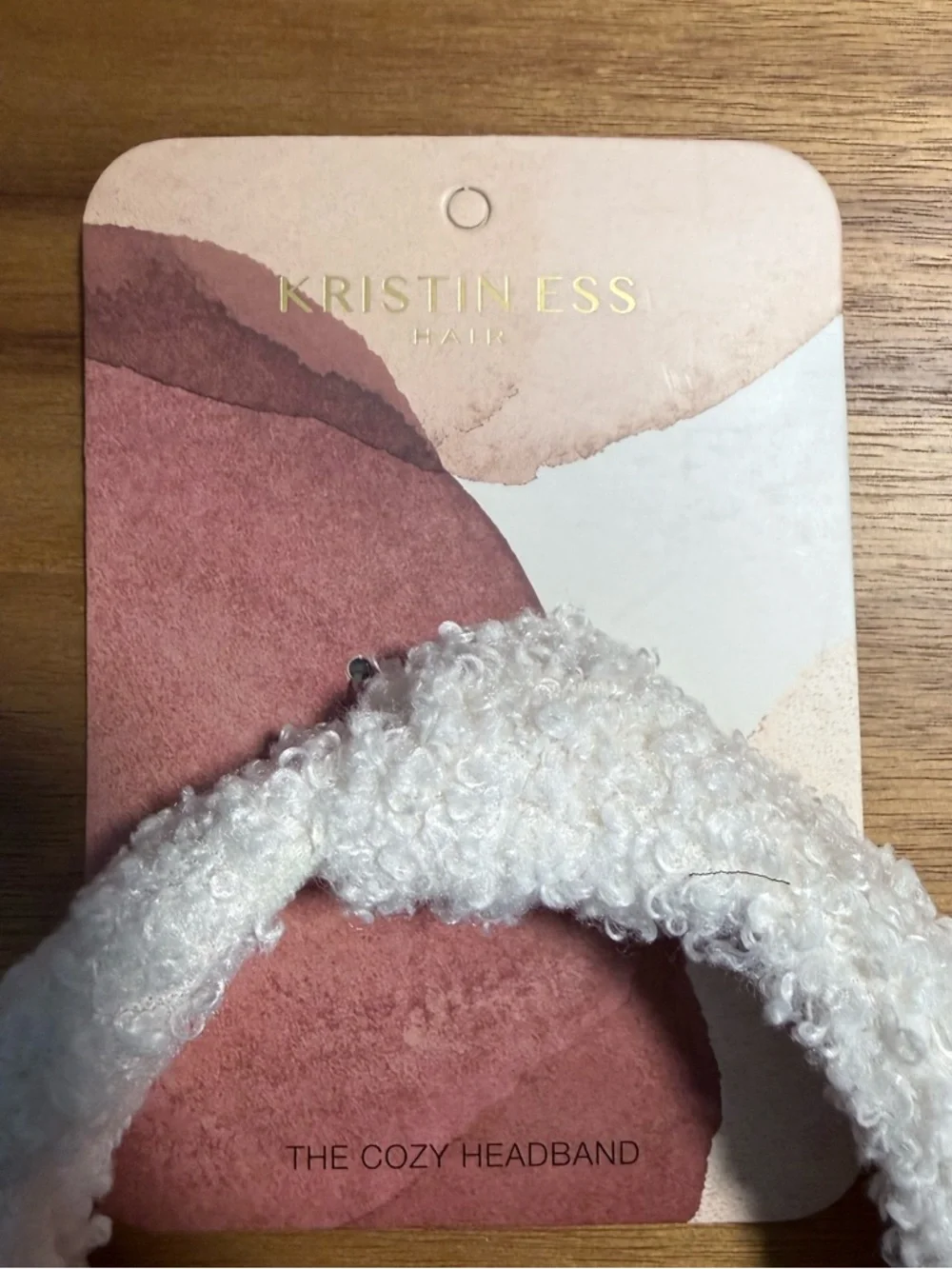 Kristin ESS Hair | Cozy‎ Headband | White | NWT